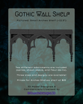 Gothic Wall Shelves