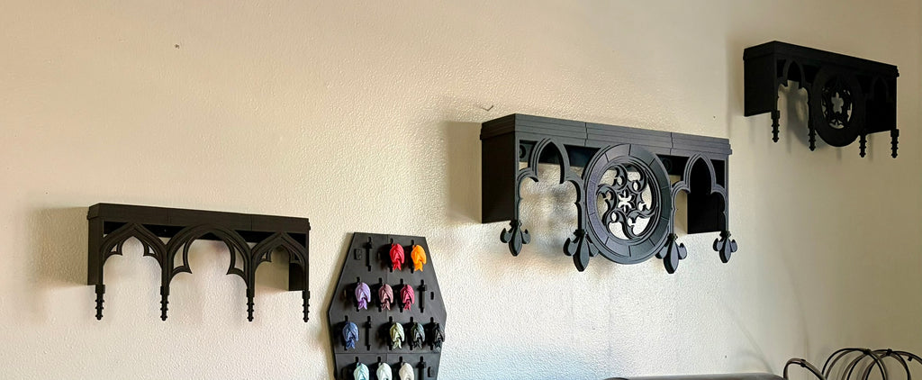 Gothic Wall Shelves