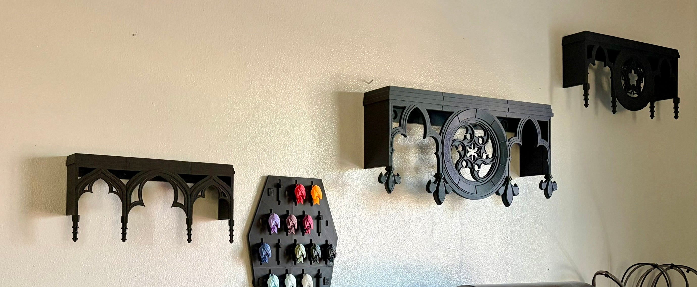 Gothic Wall Shelves