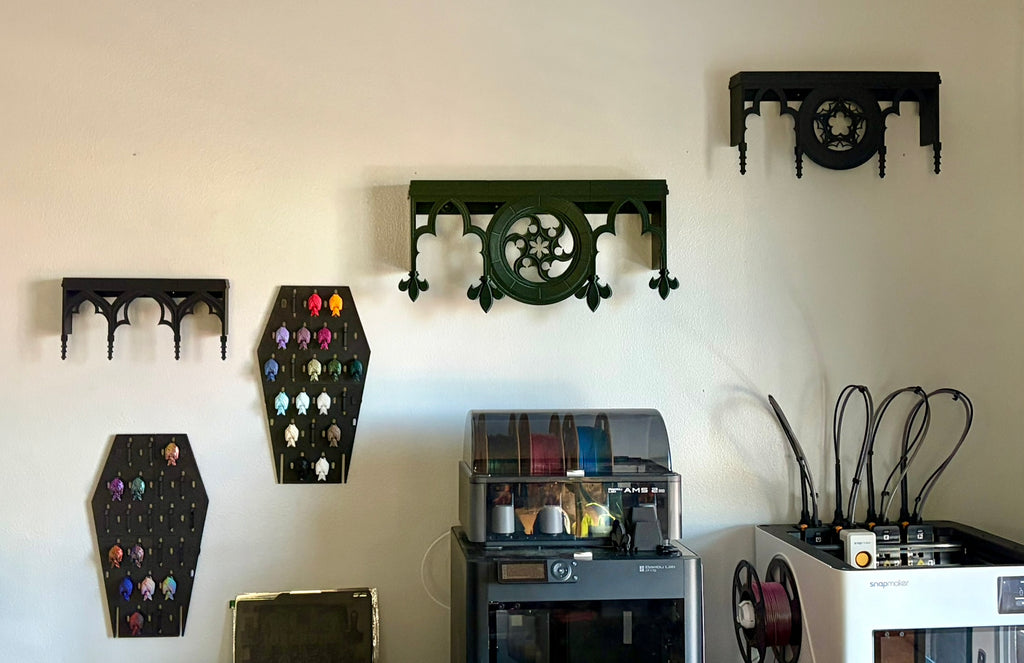 Gothic Wall Shelves