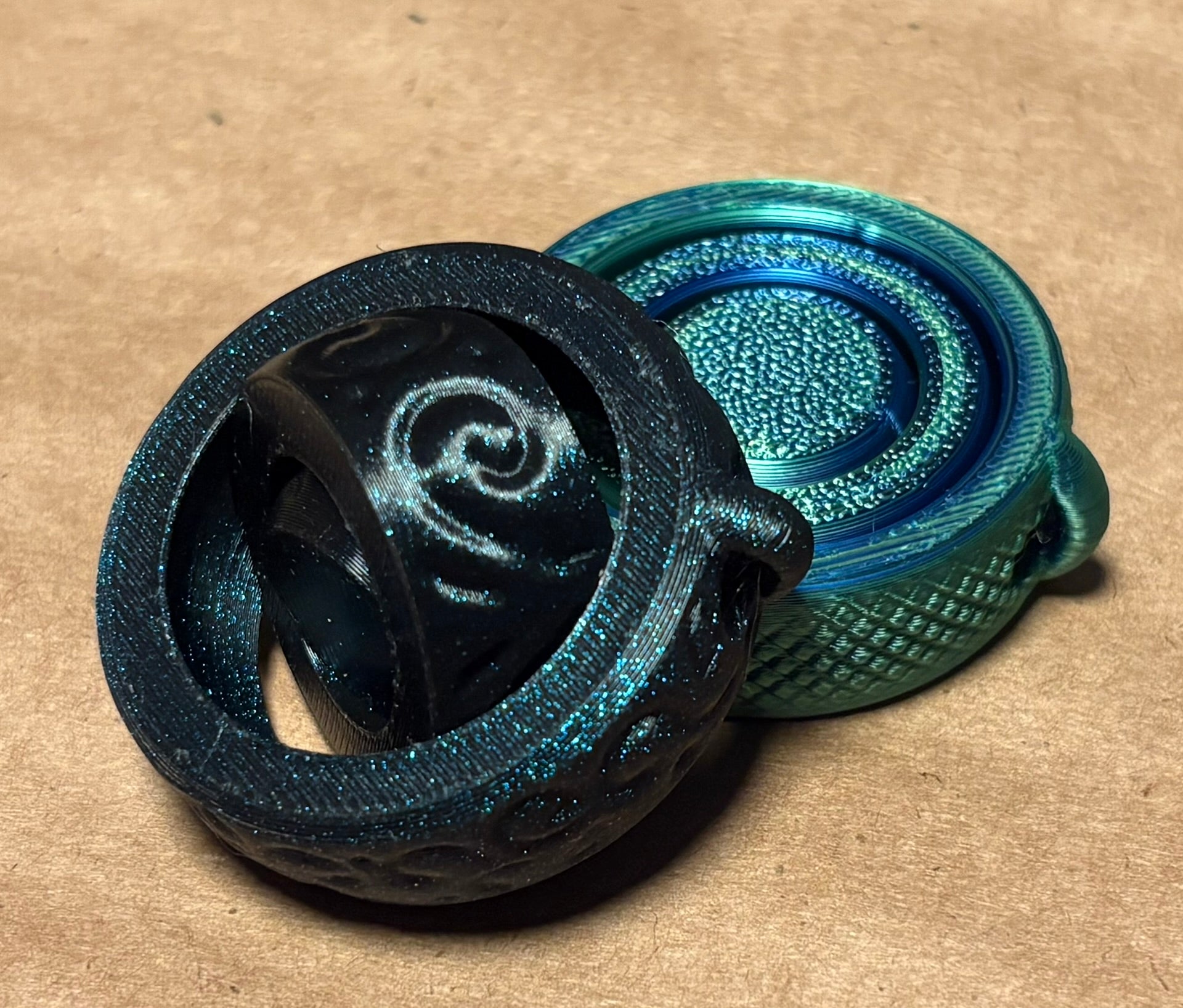 Gyroid Fidget Keychains
